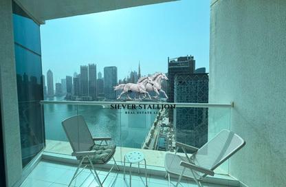 Apartment - 2 - 3 for rent in Damac Maison Prive A - Damac Maison Prive - Business Bay - Dubai