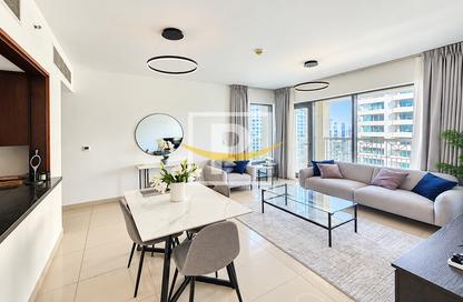 Apartment - 2 - 2 for rent in Boulevard Central Tower 2 - Boulevard Central Towers - Downtown Dubai - Dubai