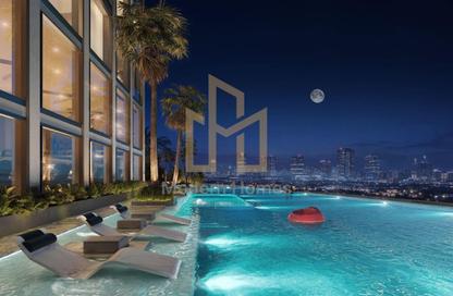 Apartment - 1 Bedroom - 2 Bathrooms for sale in Binghatti Skyflame 1 - Binghatti Skyflame - Majan - Dubai