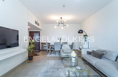 Apartment - 2 - 3 for rent in Sparkle Tower 2 - Sparkle Towers - Dubai Marina - Dubai