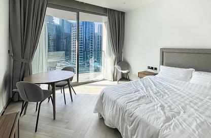 Apartment - Studio - 1 for rent in Peninsula Three - Peninsula - Business Bay - Dubai