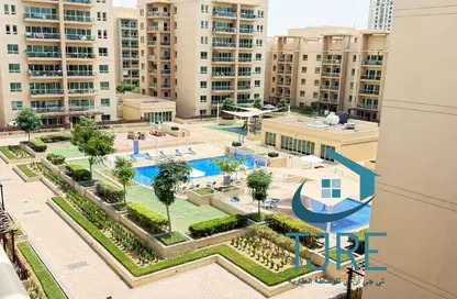 شقة - غرفة نوم - 1 حمام للايجار في الغزلان  2 - الغزلان - جرينز - دبي