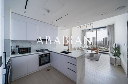 Apartment - 1 Bedroom - 2 Bathrooms for rent in Binghatti Amber - District 11 - Jumeirah Village Circle - Dubai