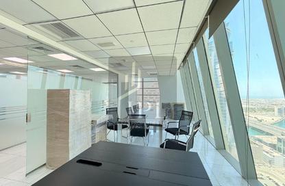 Office Space - Studio - 1 Bathroom for rent in The Prime Tower - Business Bay - Dubai