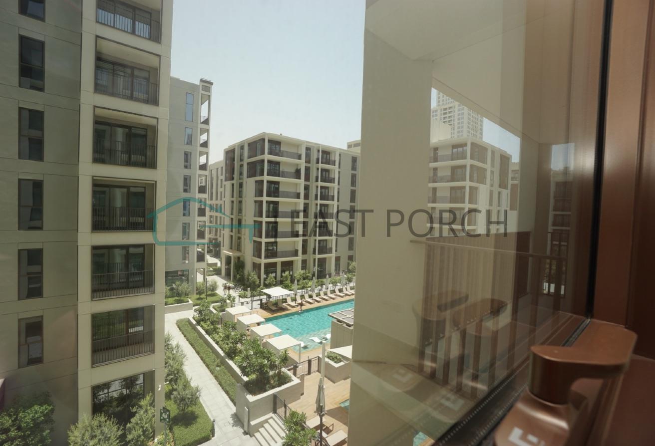 Brand New 1 bed | Pool & Park View | Ready photo 13