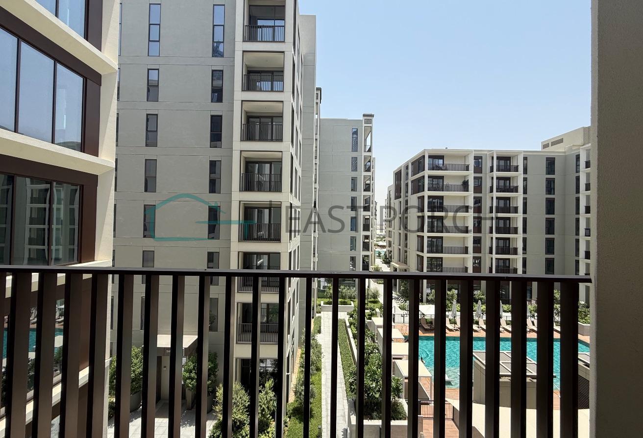 Brand New 1 bed | Pool & Park View | Ready photo 7