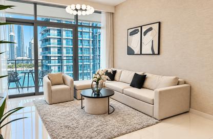 Apartment - 1 - 1 for rent in Beach Vista Tower 1 - Beach Vista - Emaar Beachfront - Dubai Harbour - Dubai