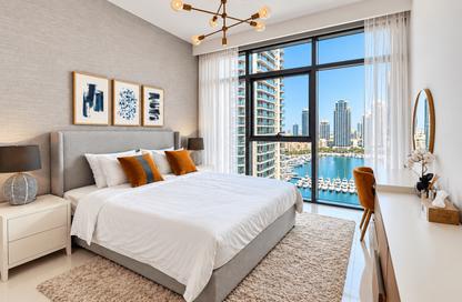 Apartment - 1 - 1 for rent in Beach Vista Tower 1 - Beach Vista - Emaar Beachfront - Dubai Harbour - Dubai
