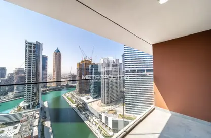 Apartment - Studio - 1 Bathroom for sale in Peninsula One - Peninsula - Business Bay - Dubai