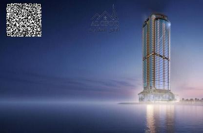 Apartment - 2 Bedrooms - 3 Bathrooms for sale in Al Watan Tower - Ajman Corniche Road - Ajman