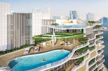 Apartment - 1 - 1 for sale in Chic Tower - Business Bay - Dubai