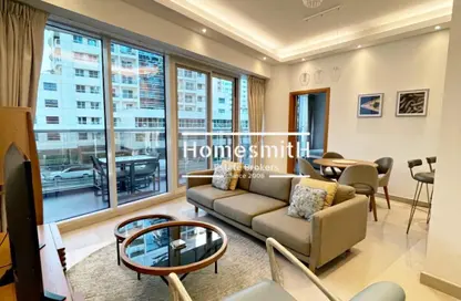 شقة - غرفة نوم - 2 حمامات للايجار في شقق أورا هاربور السكنية والفندقية - دبي مارينا - دبي