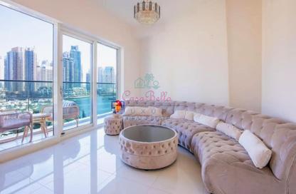 Apartment - 2 Bedrooms - 3 Bathrooms for rent in Damac Heights - Dubai Marina - Dubai