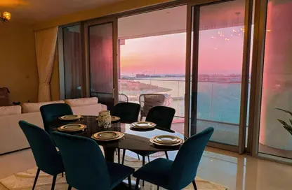 Apartment - 3 Bedrooms - 4 Bathrooms for rent in Beach Isle Tower 2 - Beach Isle - EMAAR Beachfront - Dubai Harbour - Dubai