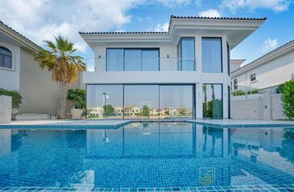 Villa - 5 Bedrooms - 7 Bathrooms for rent in Garden Homes Frond E - Garden Homes - Palm Jumeirah - Dubai