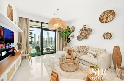 شقة - 2 غرف نوم - 2 حمامات للايجار في برج Beach Vista 1 - بيتش فيستا - إعمار بيتشفرونت - دبي هاربور - دبي