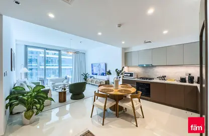 Apartment - 1 Bedroom - 1 Bathroom for rent in Beach Isle Tower 1 - Beach Isle - EMAAR Beachfront - Dubai Harbour - Dubai