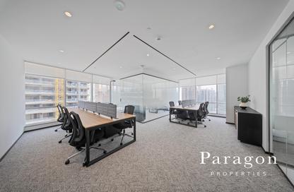 Office Space - Studio - 1 Bathroom for rent in Sobha Sapphire - Business Bay - Dubai