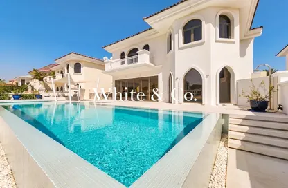 Villa - 5 Bedrooms - 6 Bathrooms for rent in Garden Homes Frond C - Garden Homes - Palm Jumeirah - Dubai