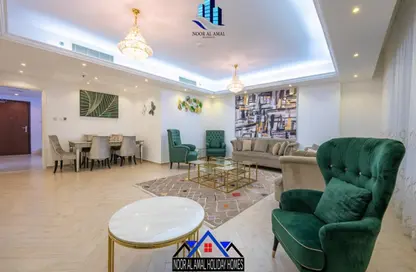 Duplex - 5 Bedrooms - 5 Bathrooms for rent in Beach Tower 2 - Al Khan Lagoon - Al Khan - Sharjah