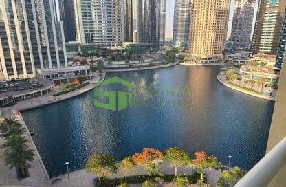 Apartment - Studio - 1 for rent in Lake View Tower - JLT Cluster B - Jumeirah Lake Towers - Dubai