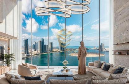 Apartment - 2 Bedrooms - 3 Bathrooms for sale in Al Ghaf Tower - Al Khan - Sharjah
