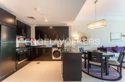 النزل و الشقق الفندقية - غرفة نوم - 1 حمام للايجار في ميركور - (JLT) مجمع T - أبراج بحيرات الجميرا - دبي