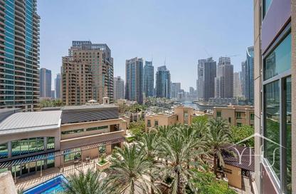 Apartment - 2 Bedrooms - 3 Bathrooms for rent in Al Mass Tower - Dubai Marina Towers - Dubai Marina - Dubai