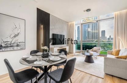 Apartment - 1 Bedroom - 2 Bathrooms for rent in Burj Vista 1 - Burj Vista - Downtown Dubai - Dubai