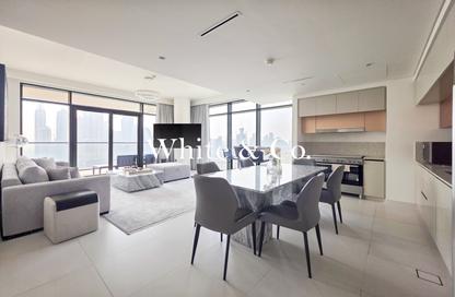 Apartment - 3 - 4 for rent in Marina Vista Tower 2 - Marina Vista - Emaar Beachfront - Dubai Harbour - Dubai