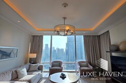 Apartment - 1 - 2 for rent in The Address Residence Fountain Views 2 - The Address Residence Fountain Views - Downtown Dubai - Dubai