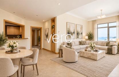 Apartment - 3 - 3 for rent in Al Khushkar - Shoreline Apartments - Palm Jumeirah - Dubai