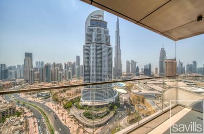 Apartment - 2 Bedrooms - 3 Bathrooms for rent in Boulevard Point - Downtown Dubai - Dubai