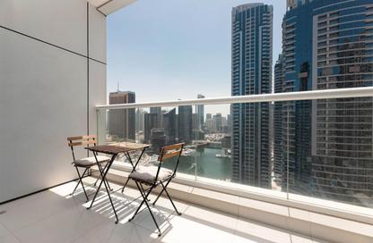 Apartment - 3 - 3 for rent in The Zen Tower - Dubai Marina - Dubai