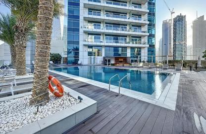 Apartment - 3 - 3 for rent in The Zen Tower - Dubai Marina - Dubai