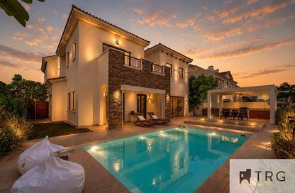 Villa - 4 Bedrooms - 6 Bathrooms for rent in Lime Tree Valley - Jumeirah Golf Estates - Dubai