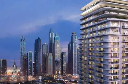 Apartment - 3 Bedrooms - 4 Bathrooms for sale in Beachgate by Address - EMAAR Beachfront - Dubai Harbour - Dubai