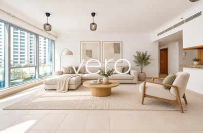 Apartment - 2 - 3 for rent in Shemara Tower - Marina Promenade - Dubai Marina - Dubai