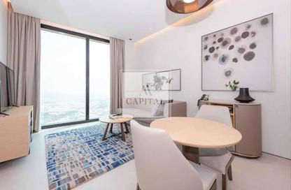 Apartment - 1 Bedroom - 2 Bathrooms for rent in Jumeirah Gate Tower 2 - The Address Jumeirah Resort and Spa - Jumeirah Beach Residence - Dubai