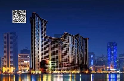 Apartment - 1 Bedroom - 2 Bathrooms for sale in Corniche Tower - Ajman Corniche Road - Ajman