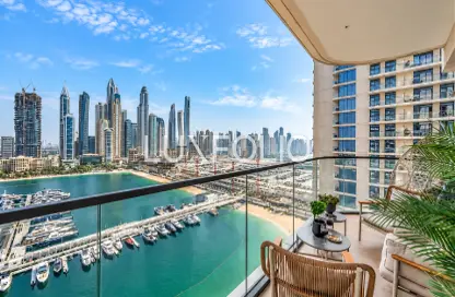 Apartment - 3 Bedrooms - 4 Bathrooms for sale in Marina Vista Tower 2 - Marina Vista - Emaar Beachfront - Dubai Harbour - Dubai