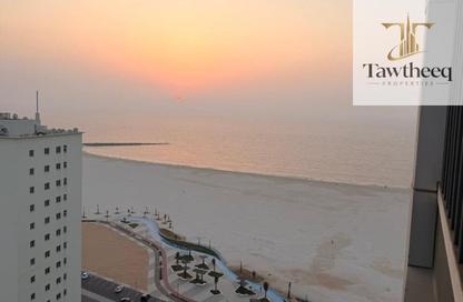Apartment - 1 - 2 for rent in Corniche Tower - Ajman Corniche Road - Ajman