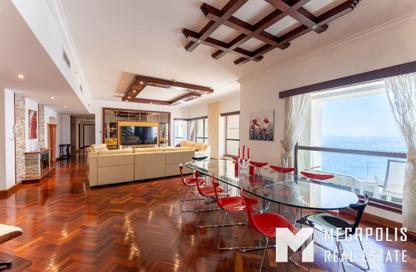 Apartment - 4 Bedrooms - 5 Bathrooms for sale in Sadaf 4 - Sadaf - Jumeirah Beach Residence - Dubai