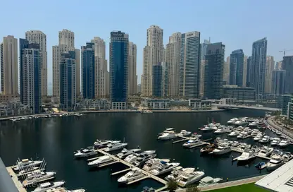 شقة - 2 غرف نوم - 3 حمامات للايجار في شراع المارينا - دبي مارينا - دبي