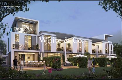 Townhouse - 4 Bedrooms - 3 Bathrooms for sale in Bora Bora 3 - Bora Bora - DAMAC Islands - Dubai