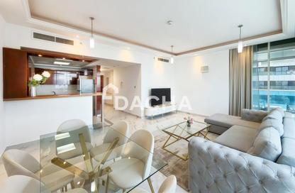 Apartment - 2 Bedrooms - 2 Bathrooms for rent in Opal Tower Marina - Dubai Marina - Dubai