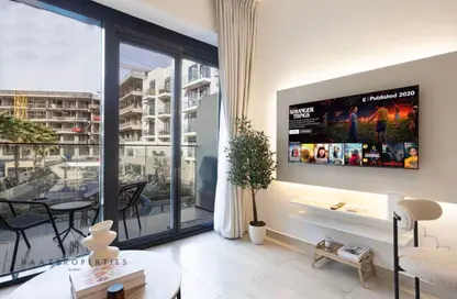 Apartment - Studio - 1 Bathroom for rent in Pantheon Elysee II - District 12 - Jumeirah Village Circle - Dubai