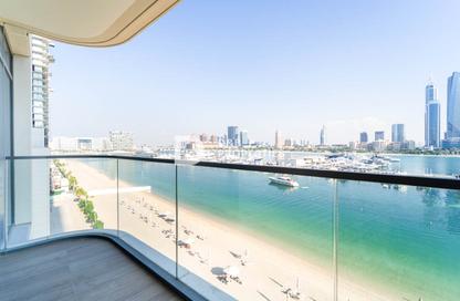 Apartment - 2 - 2 for rent in Marina Vista Tower 1 - Marina Vista - Emaar Beachfront - Dubai Harbour - Dubai