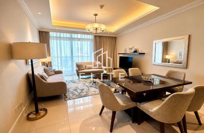 Apartment - 2 - 3 for rent in The Address Residence Fountain Views 2 - The Address Residence Fountain Views - Downtown Dubai - Dubai