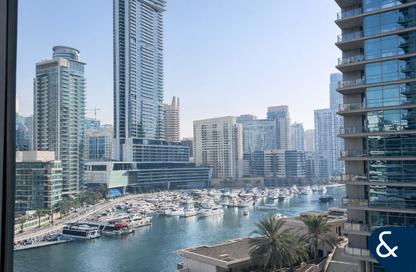 Apartment - 1 Bedroom - 1 Bathroom for rent in Marina Quays West - Marina Quays - Dubai Marina - Dubai
